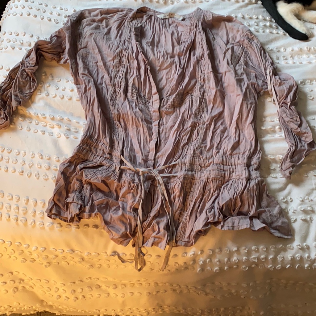 Zara Basic Cinch Top
